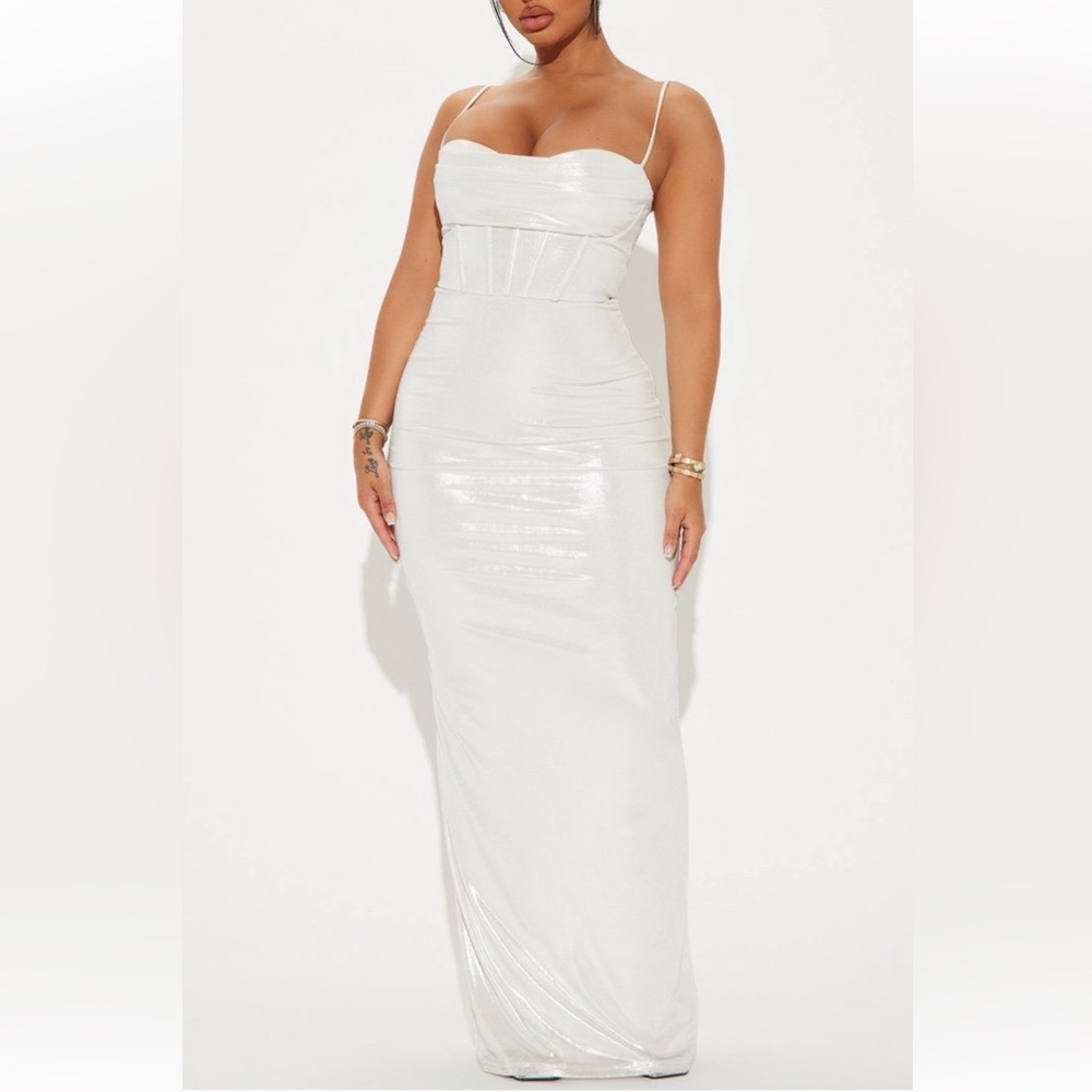 Pearl White Dress